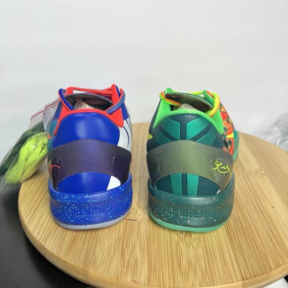 Nike Multicolor Sneakers with Red and Green Accents - Picture 3 of 4